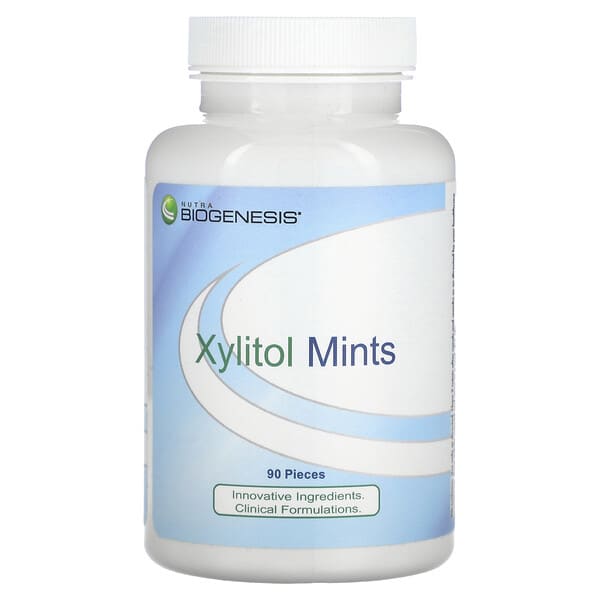 Nutra BioGenesis, Xylitol Mints, 90 Pieces