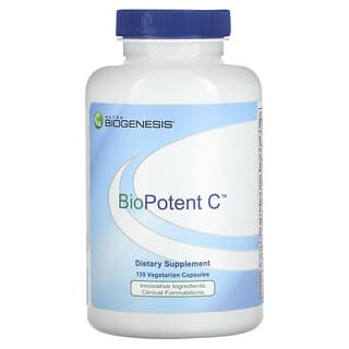Nutra BioGenesis, BioPotent C，135 粒素食胶囊