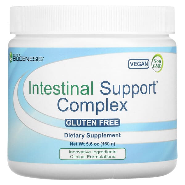 Nutra BioGenesis, Intestinal Support Complex、160g（5.6オンス）