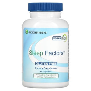Nutra BioGenesis‏, Sleep Factors, 60 Capsules