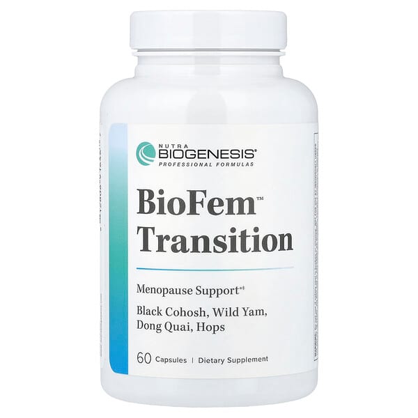 Nutra BioGenesis, BioFem™ Transition, 60 de capsule