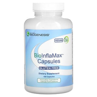 Nutra BioGenesis, BioInflaMax, капсули, 150 капсул