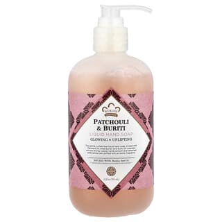 Nubian Heritage, Savon liquide pour les mains, Patchouli et buriti, 355 ml