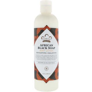 Nubian Heritage, Body Lotion, African Black Soap, 13 fl oz (384 ml)