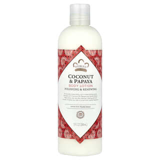 Nubian Heritage, Lait corporel, noix de coco et papaye, 13 fl oz (384 ml)