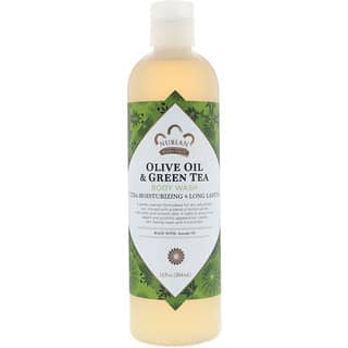 Nubian Heritage, Body Wash, Olive Oil & Green Tea, 13 fl oz (384 ml)