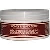 Heat Protect Leave-In Conditioning Cream, Honey & Black Seed, 6 oz (172 g)