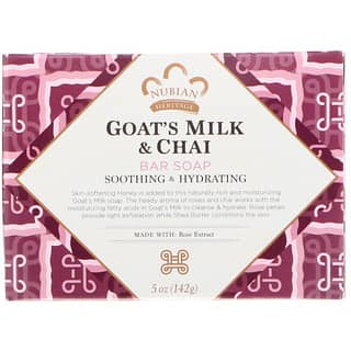 Nubian Heritage, Goat's Milk & Chai Bar Soap, 5 oz (142 g)