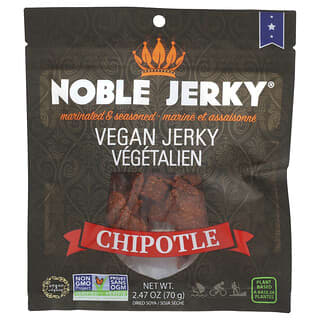 Noble Jerky, Jerky Vegano, Chipotle, 70 g (2,47 oz)