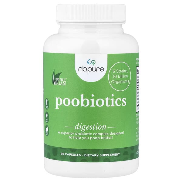 Poobiotics, 60 Capsules