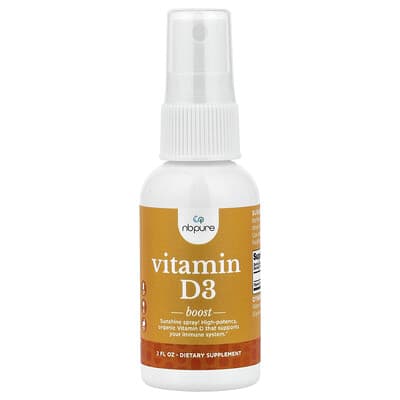 NB Pure, Vitamin D3 Spray, 60 ml (2 fl oz)