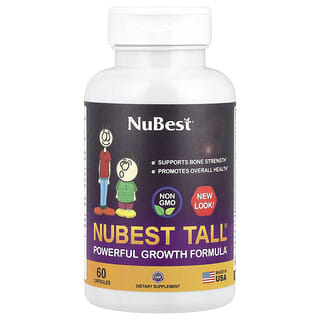 NuBest, Tall, Powerful Growth Formula, 60 Capsules