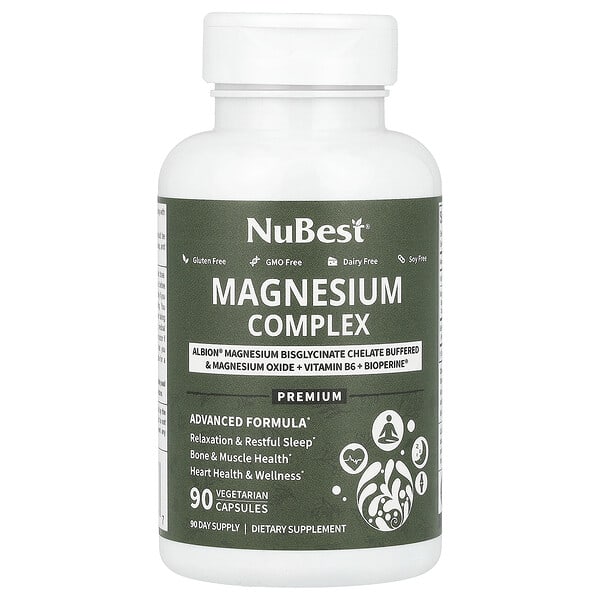 Magnesium Complex, 90 Vegetarian Capsules