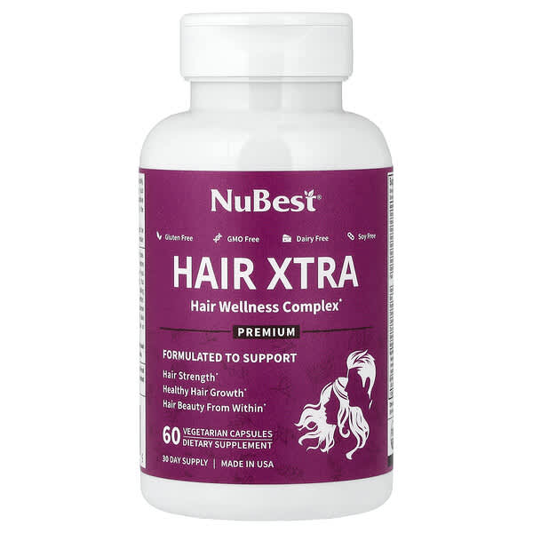 Hair Xtra, 60 Vegetarian Capsules