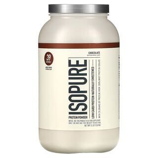 Isopure, Low Carb Protein Powder, Chocolate, 3 lb (1.36 kg)