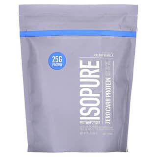 Isopure, Zero Carb, Proteína en polvo, Vainilla cremosa, 454 g (1 lb)