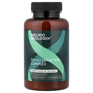 Neurobiologix, D3 и K2 Cofactor Complex, 60 вегетарианских капсул