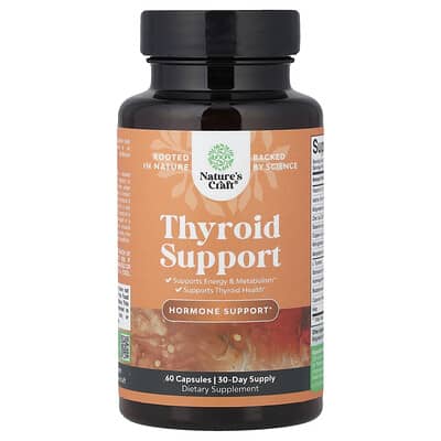 Nature's Craft, Thyroid Complex, 60 Capsules
