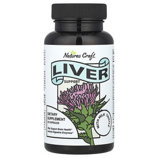 نيتشرز كرافت‏, Liver Support, 60 Capsules