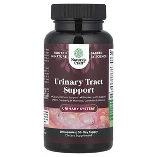 Nature's Craft, Soutien des voies urinaires, 60 capsules