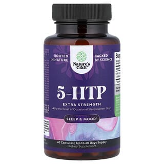Nature's Craft, 5-HTP, 60 Capsules (50 mg per Capsule)