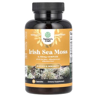 Nature's Craft, Ирландский морской мох, 2100 мг, 90 капсул (700 мг на капсулу)