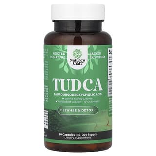 Nature's Craft, Tudca, Tauroursodeoxycholic Acid, 60 Capsules