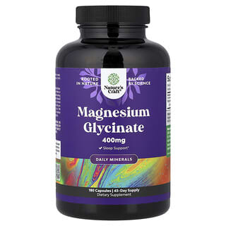 Nature's Craft, Magnesium Glycinate, 180 Capsules (100 mg per Capsule)