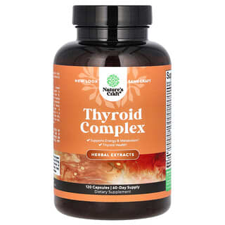 Nature's Craft, Thyroid Complex , 120 Capsules
