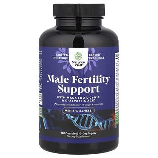 Nature's Craft, Suport pentru fertilitatea masculină, 180 de capsule