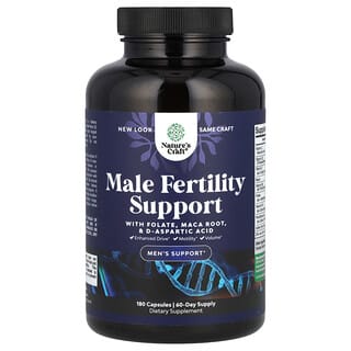 Nature's Craft, Refuerzo para la fertilidad masculina, 180 cápsulas