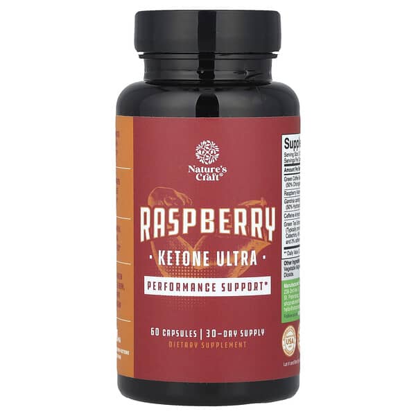 Raspberry Ketone Ultra, 60 Capsules