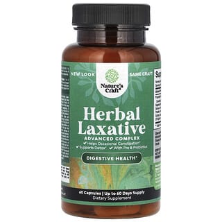 Nature's Craft, Herbal Laxative, 60 Capsules
