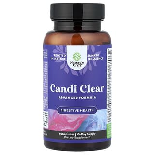 Nature's Craft, Candi Clear, 60 Capsules