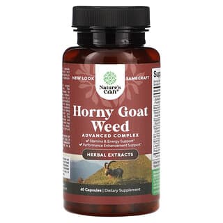 نيتشرز كرافت‏, Horny Goat Weed, 60 Capsules