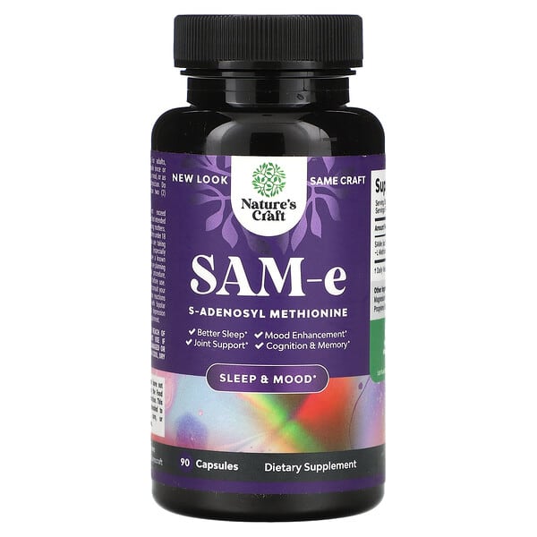 SAM-e, 150 mg, 90 Capsules