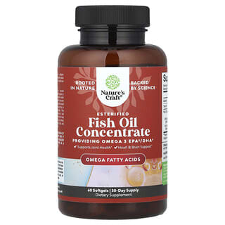 Nature's Craft, Fish Oil Concentrate, 60 Softgels