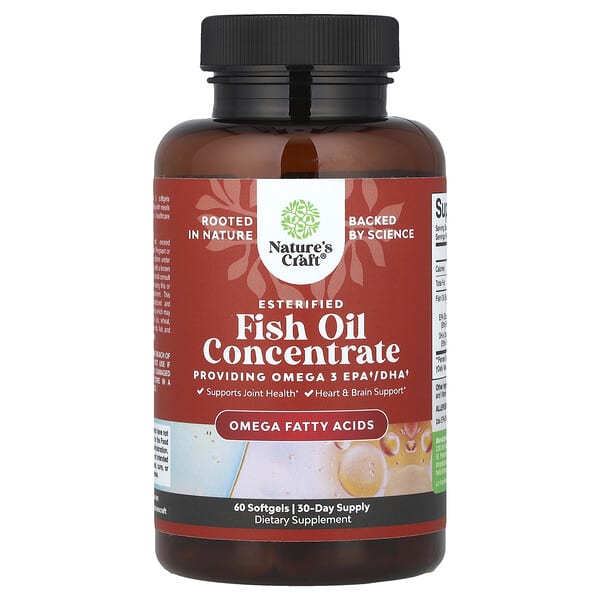Fish Oil Concentrate, 60 Softgels