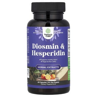 Nature's Craft, Diosmin & Hesperidin, 60 Capsules