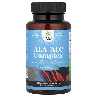 Nature's Craft, ALA/ALC Complex, 60 Capsules