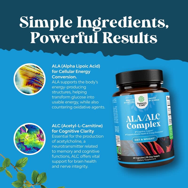 ALA/ALC Complex, 60 Capsules