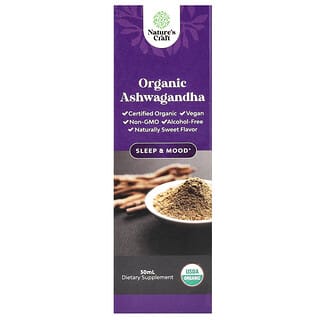 Nature's Craft, Organic Ashwagandha, Bio-Ashwagandha, 30 ml