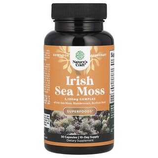 Nature's Craft, Irish Sea Moss, Knorpeltang, 2.100 mg, 30 Kapseln (700 mg pro Kapsel)