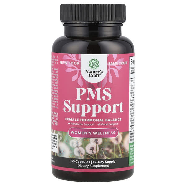 Women's Wellness, PMS Support, 30 Capsules