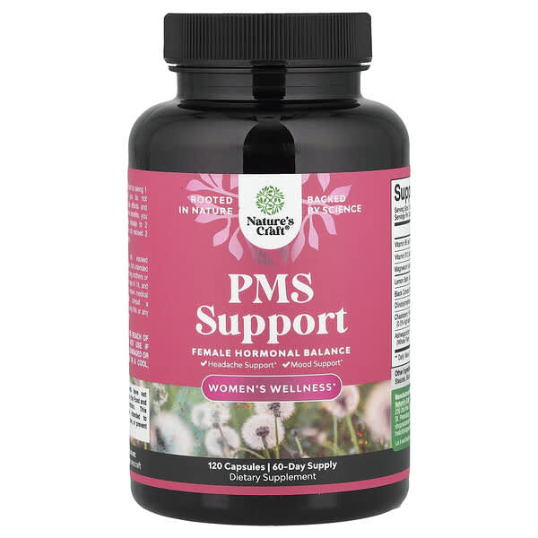 Nature's Craft, Suport PMS, 120 capsule