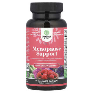 Nature's Craft, Women's Wellness, Menopause Support, 30 Capsules