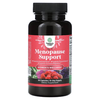 Nature's Craft, Bienestar de la mujer, Refuerzo para la menopausia, 30 cápsulas