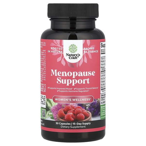 Nature's Craft, Women's Wellness, Menopause Support, 30 Capsules — product photo 1