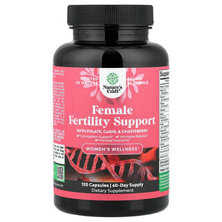 Nature's Craft, Women's Wellness, поддержка фертильности, 120 капсул