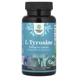 Nature's Craft, L-Tyrosine, 500 mg , 60 Capsules